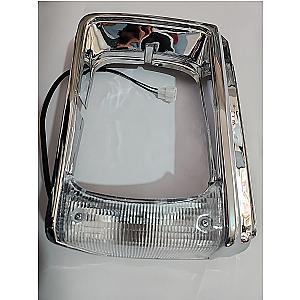 Marco para Luz Derecha Toyota 1979-1983 2WD/4WD Cromada con Luz