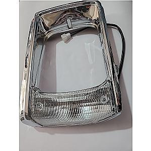 Marco para Luz Izquierda Toyota 1979-1983 2WD/4WD Cromada con Luz