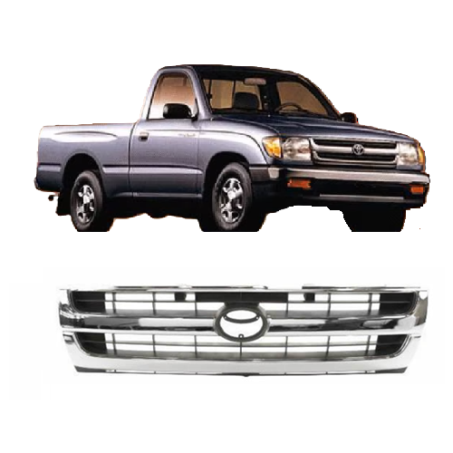 Persiana Cromada Negro Toyota Tacoma 1997 -2000 2WD