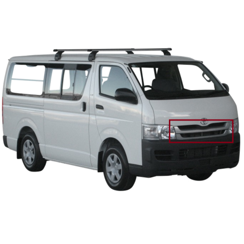 Persiana Gris Negro Hiace 2005-2009 Techo Bajo