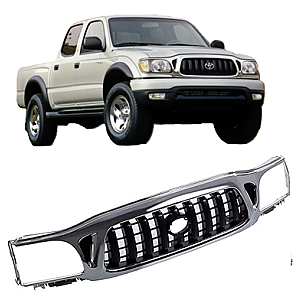 Persiana Cromo/Negro Tacoma 2001-2004