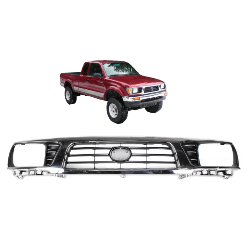 Persiana cromada con Negro Tacoma 1995-1997 4WD