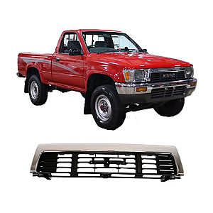 Persiana Cromada Negra Toyota 1989 -1991 4WD