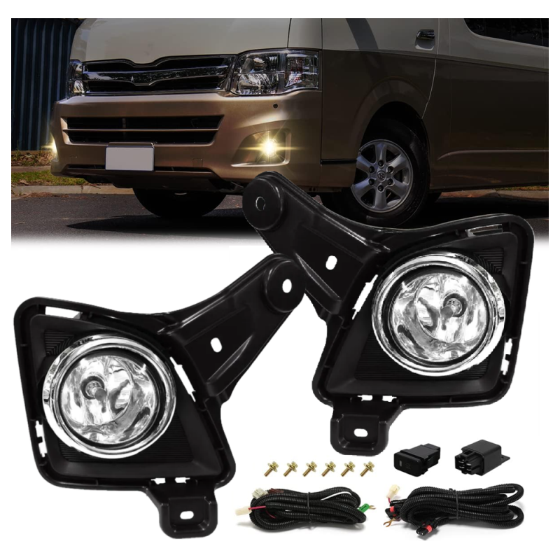 Set Neblineras Cromadas Hiace 2011-2013