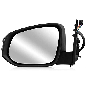 Retrovisor Izquierdo Electrico Cromado con Luz Hilux 2015-2025