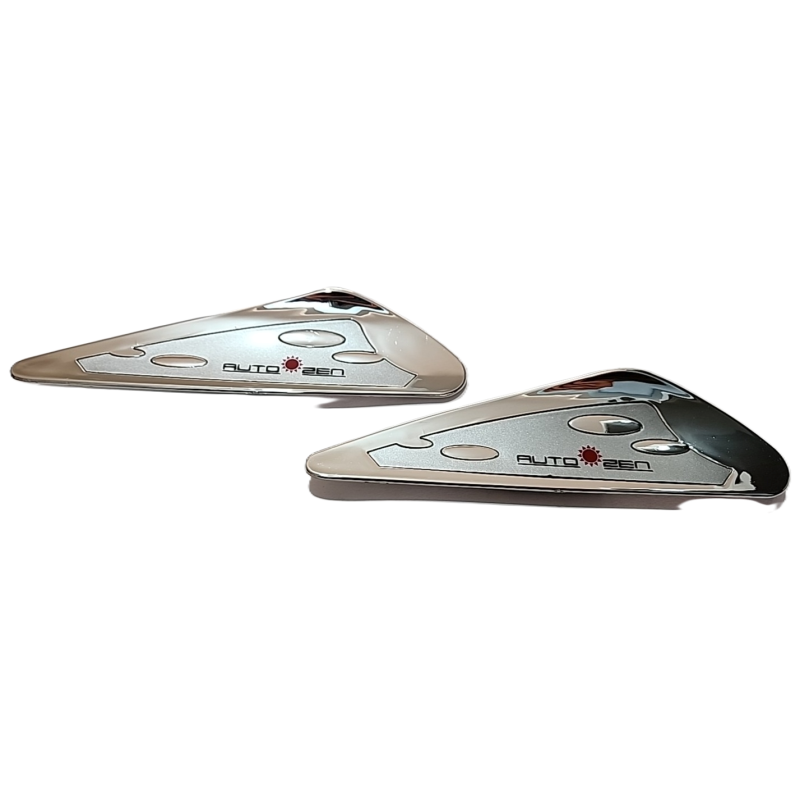 DEFLECTOR PLUMILLA CROMO/GRIS