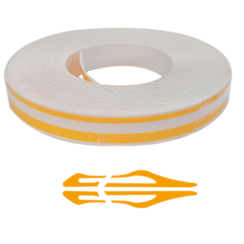 CINTA DECORITIVA COLOR AMARILLO
