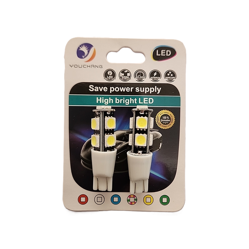 LUZ MEDIA 9 LEDS BLANCO FLASH