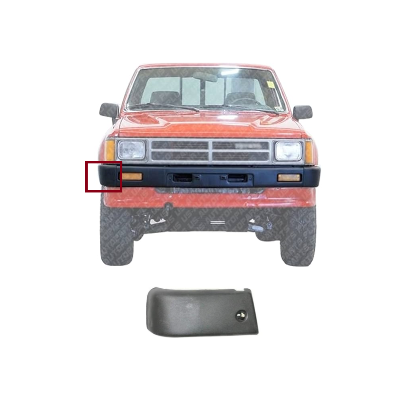 Lateral Derecho Bomper Negro Toyota 1984-1988 4WD