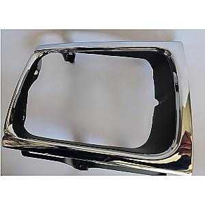 Marco para Luz Lateral Derecha Cromada/Negro Hilux 1992-1995 4WD