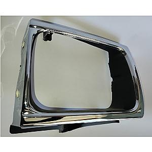 Marco para Luz Lateral Derecha Cromada/Negro Hilux 1992-1995 4WD
