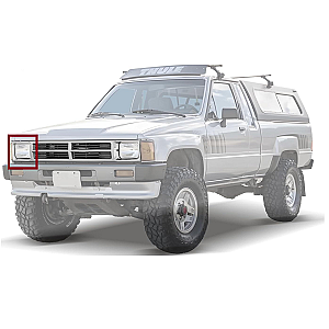 Marco para Luz Derecha Toyota 1987-1989 4WD Cromada