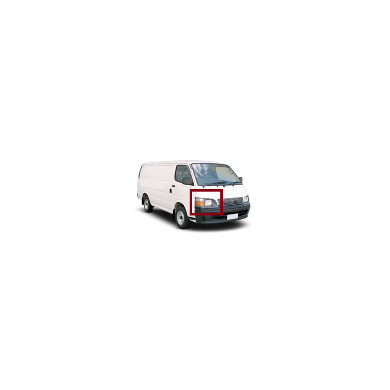 Marco para Luz Derecha Hiace 2000-2005