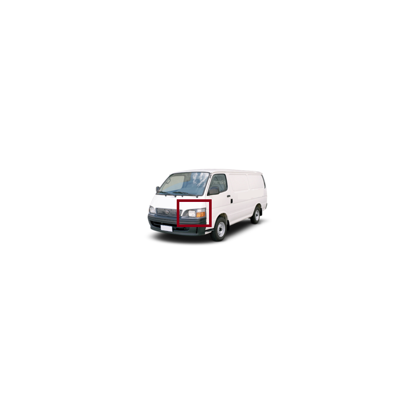 Marco para Luz Izquierda Hiace 2000-2005