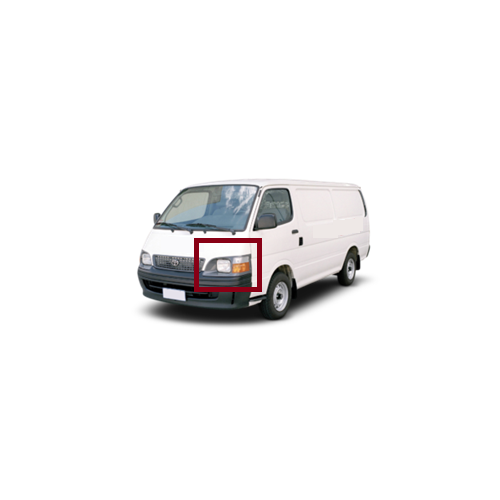 Marco para Luz Izquierda Hiace 2000-2005