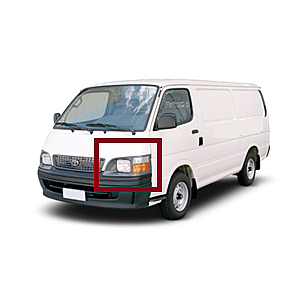 Marco para Luz Izquierda Hiace 2000-2005