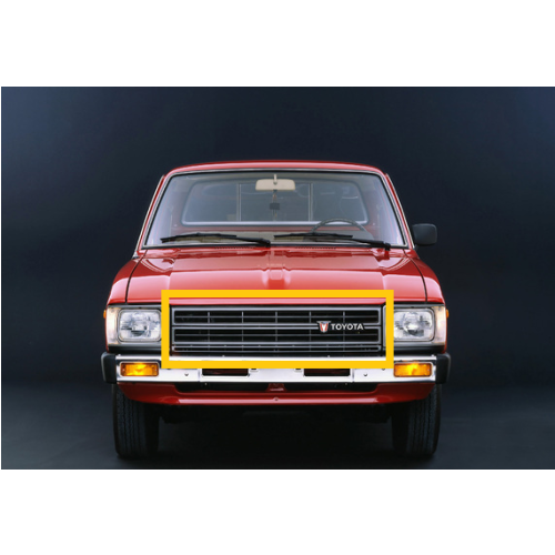 Persiana Cromada/ Gris Toyota 1982-1983 2WD